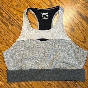 Calvin Klein keyhole sports bra